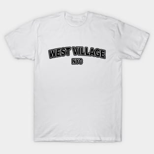 West Village NYC Stroke T-Shirt